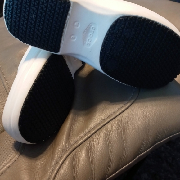 Crocs Neria 11 White Workforce Comfort Nursing medical clogs Non slip Sole - Picture 7 of 9